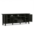 thumbnail image 4 of Redmond 72 inch Wide Solid Wood TV Stand in Hickory Brown For TVs up to 80 inches, 4 of 14