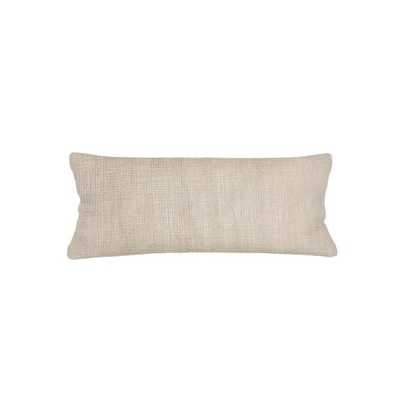 So Soft Linen Warm Beige Body Pillow Down Alternative