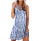 thumbnail image 2 of ICHUANYI ClearanceFashion Women Casual Sexy Round Neck Printing Dresses Summer Sleeveless Pullover Dress(Blue, XL) ICHUANYI WER20232080504437, 2 of 5