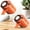 Orange, variant on 360° Rotation Portable Mini Cooling System for Auto Vehicle,Usb Rechargeable Adjustable Speeds Clip On Fan for Car,Portable Ac for Car,Car Window Air Conditioner(Beige)