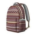 thumbnail image 2 of Vintage Boho Daypack - Tribal Design with 17" Laptop Pocket | Heavy Duty & Water-Resistant, Roomy for School & Travel, 2 of 6