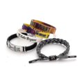 thumbnail image 1 of 5pcs Silicone Bracelet Kobe Bryant Basketball Sports Bracelet Adjustable Woven Shoelace Wristband, 1 of 1