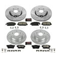 thumbnail image 3 of PowerStop Front and Rear Z23 Evolution Sport Carbon-Fiber Ceramic Brake Pad and Drilled & Slotted Rotor Kit Fits: ACURA Select Models K7283, 3 of 10