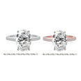 thumbnail image 2 of Qarigey Anillos de boda de lujo para mujer: gemas elegantes y exquisitas Anillos de alta Anillo de compromiso de aleación Anillo de moissanita Type1 NO1, 2 of 6