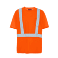 thumbnail image 4 of Old Toledo UHV303X-3X-Y Mens Class 2 High Visibility Short Sleeve T-Shirt, Yellow - 3X, 4 of 11