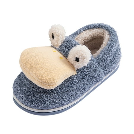 

Binmer Toddler Kids Home Slippers Baby Girls Boys Cartoon Warm Indoors Floor Shoes