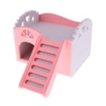 thumbnail image 2 of Juguete De Hámster HAMSTER HOUSE DIY Ensamble Pequeño Animal Gerbil Ratón Conejillo De Jaula Rosado Yinane Pet Hamster Sleep House, 2 of 8