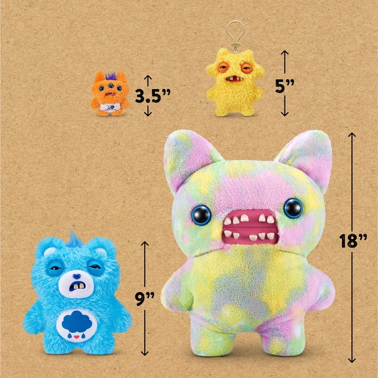 Fuggler, Care Bears 9 inch Plush, Grumpy Bear, Funny Ugly Monster