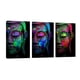 thumbnail image 1 of Cuadro Decorativo Canvas Revolution Tríptico Vertical Budas De Colores Set De 3 Cuadros 25x38 cm, 1 of 5