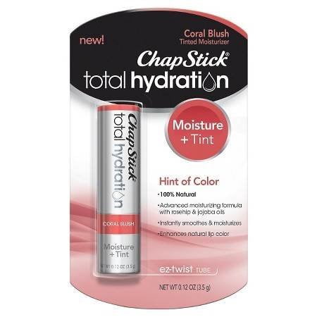 Chapstick Total Hydration Lip Balm - Coral Blush