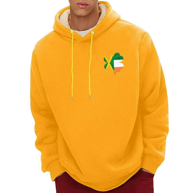 WILLBEST Sudaderas De Hombre Sudadera con Capucha para Hombre, Otoño e Invierno, Cálida y Cómoda, De Lana Gruesa y Terciopelo, con Cuello Redondo y Manga Larga XXXGrande