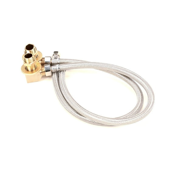 T&S Brass Inlet Kit, 1/2 Npt Nipple, Close Elbows, 24 Flex B-0230-KIT - Genuine OEM Replacement Part