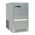 Sunpentown 44 lbs Automatic Stainless Steel Ice Maker