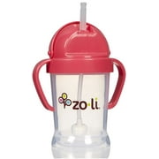 ZoLi BOT Straw Sippy Cup - Pink 6 oz []
