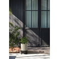 thumbnail image 6 of Veradek Demi Series Raised 12" Plastic-Stone Planter - (Sand/Black, 1 Pack), 6 of 9