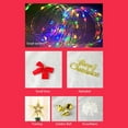 thumbnail image 4 of Dvkptbk Christmas 24'' Tabletop Mini Christmas Tree Set , Artificial Mini Christmas Pinaster Tree with Led String Lights & Ornaments for Diy Christmas Decorations, 4 of 7