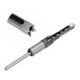 thumbnail image 1 of Square Hole Drill Bit High Speed Steel Incisive Durable Woodworking Mortiser Drill Bit, Professional Square Drill Bits for Drilling, Suitable for Construction, Installation,, 1 of 8