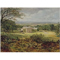 Trademark Fine Art "English Landscape" Canvas Art by Heywood Hardy