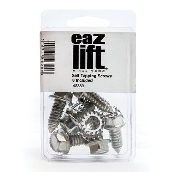 Eaz Lift Weight Distribution Hitch Sway Control Hardware 48389 Sway Control Self Tap Screws; Package of 6