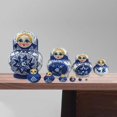 thumbnail image 4 of 10x Matryoshka, Juguete Apilable Clásico Hecho , Rusas para Decoración de , Juguete para , yotijar muñecas de anidación, 4 of 8