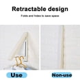 thumbnail image 4 of Perchero plegable Hugtrwg para Almacenamiento de ropa Uso en Interiores y exteriores, 4 of 9
