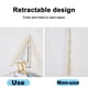 thumbnail image 4 of Percha Ropa Montada en La Pared Plegable Metal para Y Balcón, 4 of 9