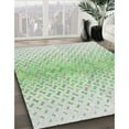 thumbnail image 3 of Ahgly Company Machine Washable Indoor Rectangle Transitional Green Area Rugs, 2' x 5', 3 of 7