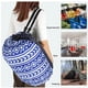 thumbnail image 1 of Bolsa de compras plegable portátil, bolsa de mano de gran capacidad para almacenamiento, bolsas de comestibles reutilizables, bolsa de viaje, 1 of 6