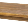 Eamonn Outdoor Acacia Wood Coffee Table, Teak Finish