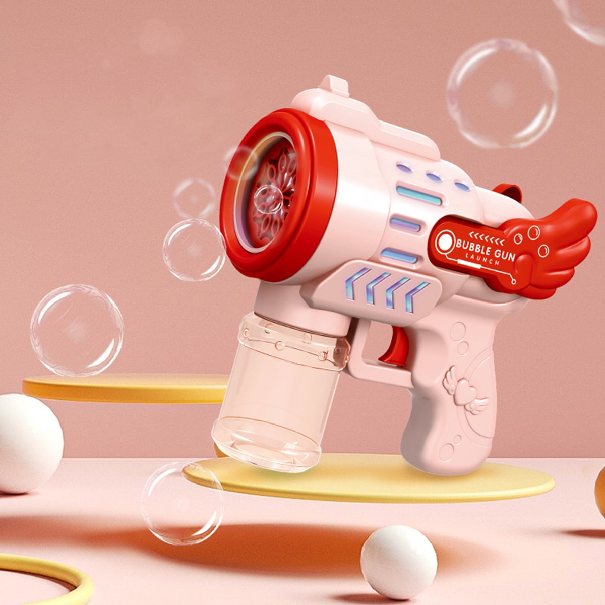 Littleduckling Bubble Machine with 10/12 Holes High Output Electric