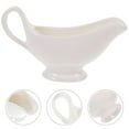 thumbnail image 3 of EIGTHTAIL Ceramic Gravy Boat 1Pc with Elegant Shape for Daily Use in Households, 3 of 6