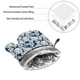 thumbnail image 6 of Salouo Hawaiian Style for Oven Mitts and Potholders BBQ Gloves-Oven Mitts and Pot Holders Non-Slip Cooking Gloves for Cooking Baking Grilling (4-Piece Set), 6 of 6