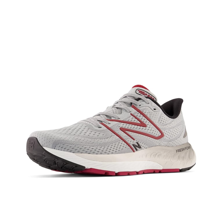 Men’s New Balance Fresh Foam x 880v13 in grey/crimson size 9.5 wide Men main image 3
