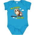 thumbnail image 3 of Inktastic My Grandma Loves Me Owl Boys or Girls Baby Bodysuit, 3 of 5