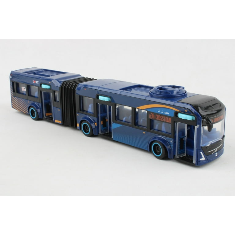 MTA Models Volvo Articulated Bus Toy, 1:43 Scale, Paint Scheme