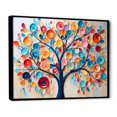 thumbnail image 3 of Designart "Abstract Tree in Colorful Style I" Oversized Floral Framed Wall Art - Global Multicolor Tree African Living Room Framed Canvas Art, 3 of 7