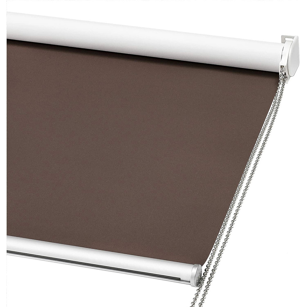 100 Blackout Roller Blind, Thermal Insulated Window Blind, Uv Protection Fabric, Total Blackout