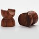 thumbnail image 3 of Soporte de alambre de madera de rosa de alta fidelidad, soporte de línea, soporte de cable, soporte de bandeja de cable, almohadilla de pie amortiguadora, almohadillas para pies, 3 of 8