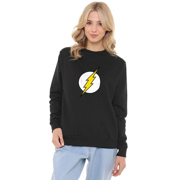 The Flash Logo Women's Crew Sweatshirt