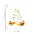 thumbnail image 6 of 2 Pack Large Christmas Tree Window Clings, Reusable Static Vinyl Decals for Glass Door, Windows, and Mirrors – Removable Xmas Stickers for Home, Office, Storefront, Winter Wonderland Decorations, 6 of 7