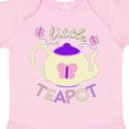 thumbnail image 4 of Inktastic Little Teapot Cute Teapot with Butterflies Boys or Girls Baby Bodysuit, 4 of 5