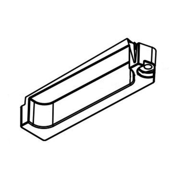 Norcold  Black Refrigerator Door Handle - Black