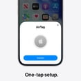 thumbnail image 3 of Apple AirTag (2nd Generation) – 4 Pack Item Trackers, Precision Finding up to 1.5× Range, Key, Wallet & Luggage Finder, One-Tap Setup, 3 of 8