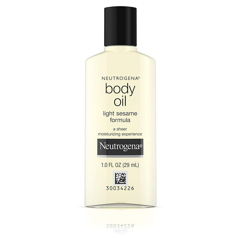 Neutrogena Body Oil Light Sesame 1 Oz Travel Size (Pack Of 3) Walmart