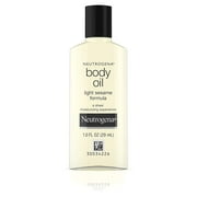 Neutrogena Body Oil with Light Sesame Formula, 1.0 oz (Pack of 3)