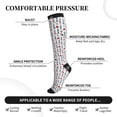 thumbnail image 2 of Pofeuu Lighthouse And Beacon Print Compression Socks for Women & Men Circulation - Best Support for Nurses,Running,Athletic,Sports, 2 of 7
