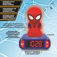 thumbnail image 2 of Despertador LexiBook Marvel Spider-Man con luz nocturna para niños, 2 of 6
