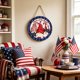 thumbnail image 4 of Patriotic Door Wall Decorations Board Sign For Independence Day Indoor Outdoor Decor, 4 of 6