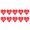 RD, variant on Oimcto Valentine's Day Pendant Fa,Valentine's Day Home Decoration Accessories Wooden Crafts Creative Handmade Love Heart Wood Chips,Valentine's Day gifts to please the mind and body