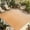 Orange White, variant on Blue Striped Outdoor Rug for Patio/Deck/Porch, Non-Slip Large Area Rug 5 x 7 Ft, Modern Minimalist Ombre Vertical Stripes Indoor Outdoor Rugs Washable Area Rugs, Reversible Camping Rug Carpet Runner